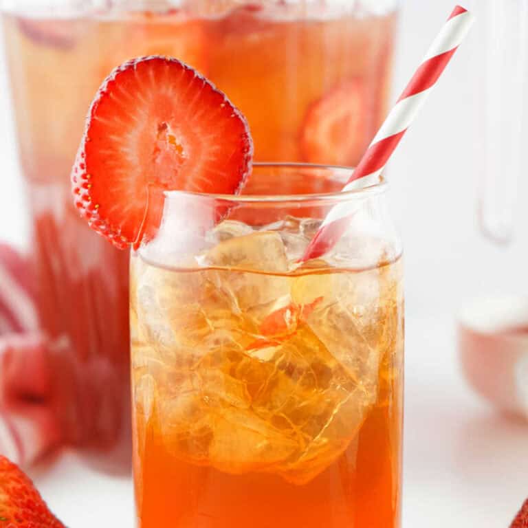 Southern Strawberry Iced Tea Recipe