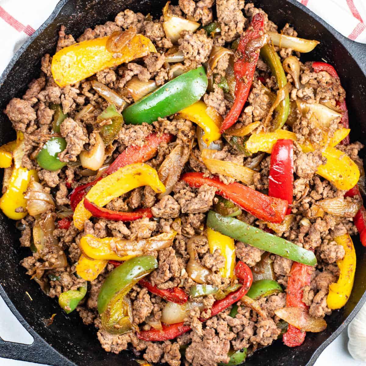 Easy Ground Beef Fajitas Recipe